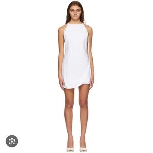 Jacquemus La Robe Figuerolles halter neck dress FR 36